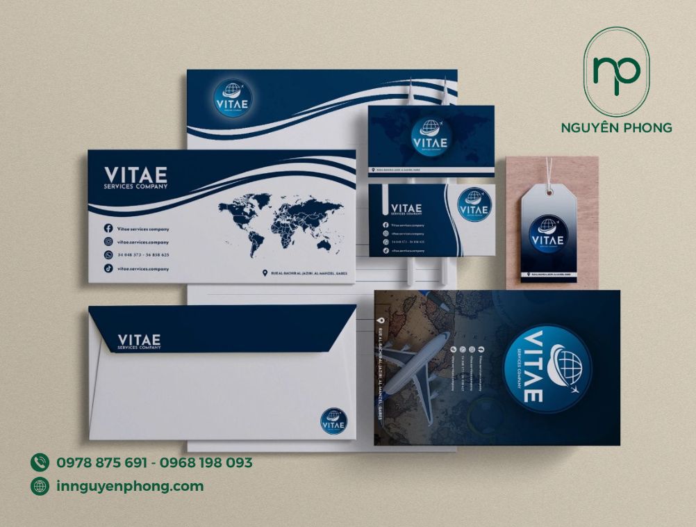 Logo công ty in trọn bộ